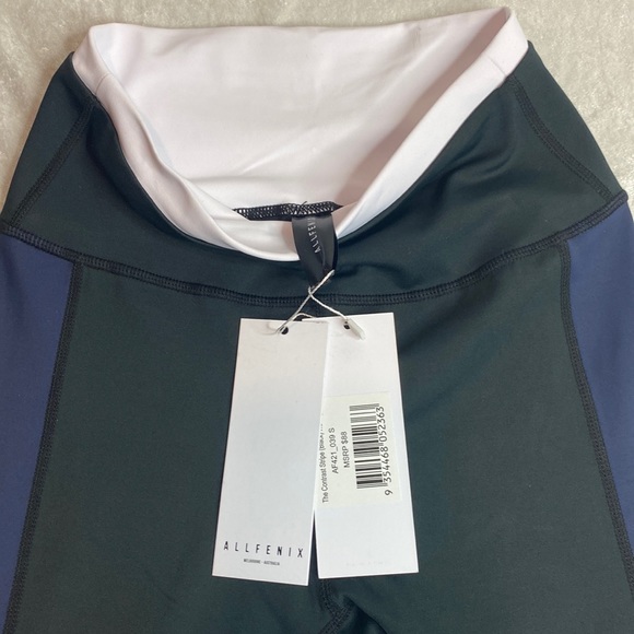 AllFenix Pants - NWT AllFenix Anthropologie Black/Blue/White Leggings Size Small